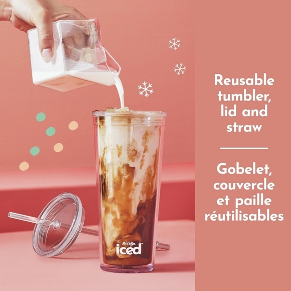 Mr. Coffee Iced and Hot Coffee Maker, Single Serve Coffee Machine with 22-Ounce - Picture 6 of 16